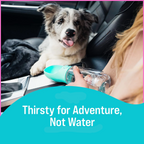 Portable Dog Water Bottle – Leak-Proof Pet Hydration Dispenser