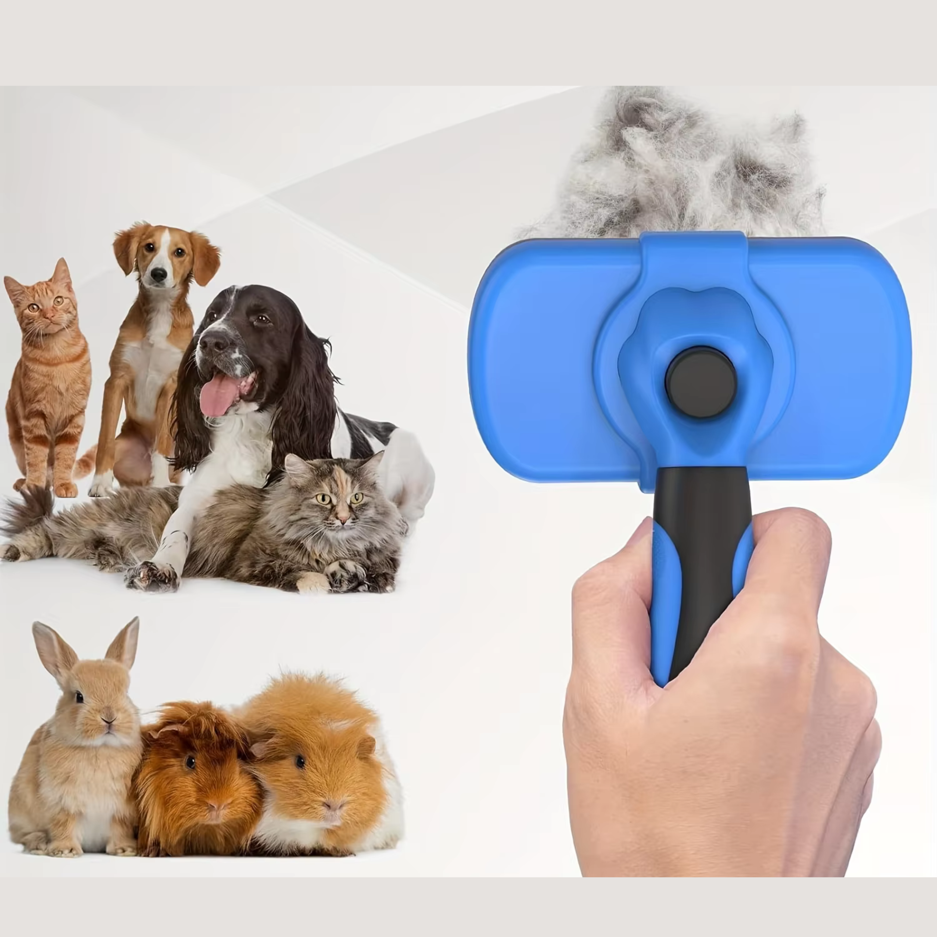 Self Cleaning Slicker Brush for Dogs & Cats