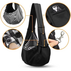 Small Dog Sling Carrier – Hands-Free Pet Bag for Puppies & Cats