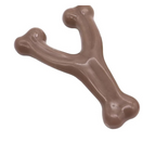 Durable Wishbone Dog Chew Toy for Aggressive Chewers – Bacon & Peanut Flavor