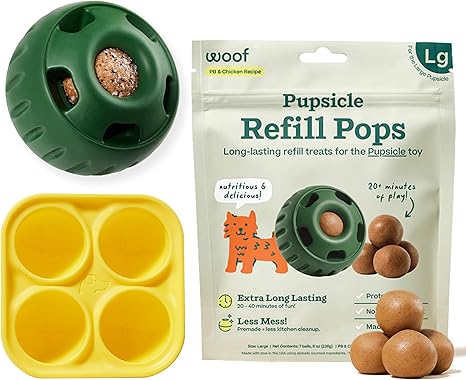 Interactive Dog Enrichment Toy Starter Pack with Treat Molds