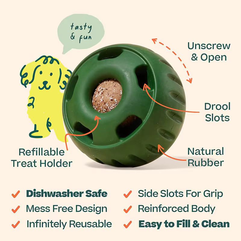 Interactive Dog Enrichment Toy Starter Pack with Treat Molds