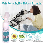 Foaming Dog Paw Cleaner with Silicone Scrubber – No-Rinse Pet Foot Washer