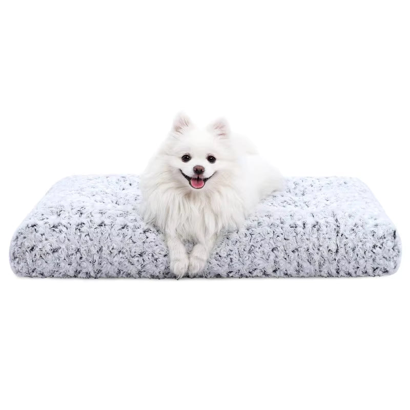 Washable Plush Dog Bed for All-Size Dogs