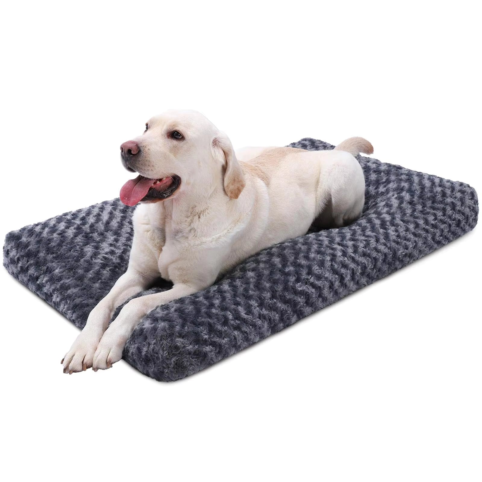 Washable Plush Dog Bed for All-Size Dogs