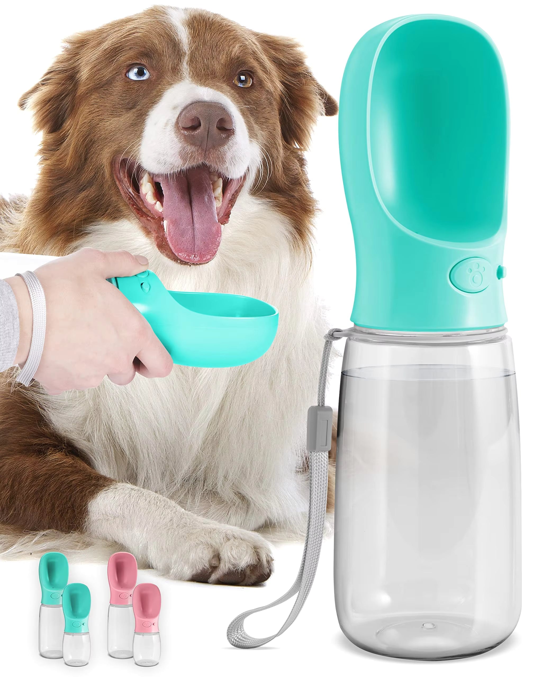 Portable Dog Water Bottle – Leak-Proof Pet Hydration Dispenser